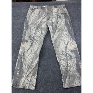 Duxbak Realtree Camo‎ Jeans 42x32 Made in Mexico Outdoor Hunting Workwear Pants